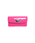 Mulberry Postman Lock Purse, &pound;40, Accessories, Pink, Patent Leather, Front view